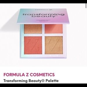 Formula Z Transforming Beauty Cheek Palette Blush Hilighter NEW Makeup